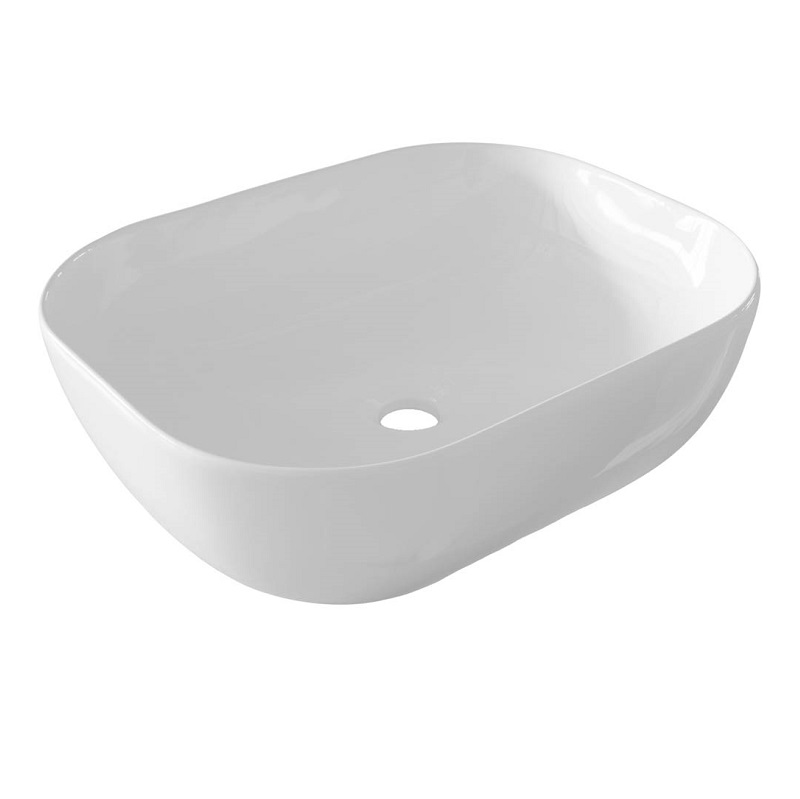 Νιπτήρας πάγκου 50x40 Ceramita Encore λευκός πορσελάνης
