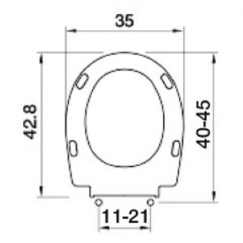 ΚΑΠΑΚΙ ΛΕΚΑΝΗΣ IDEAL STANDARD