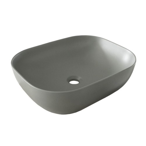 Νιπτήρας επικαθήμενος Ceramita Encore γκρι ματ 50x40
