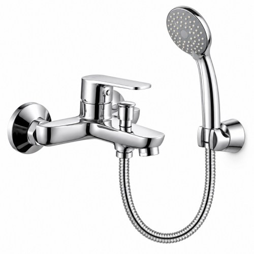 nterflex Slim μπαταρία μπάνιου με τηλέφωνο και σπιράλ ντους